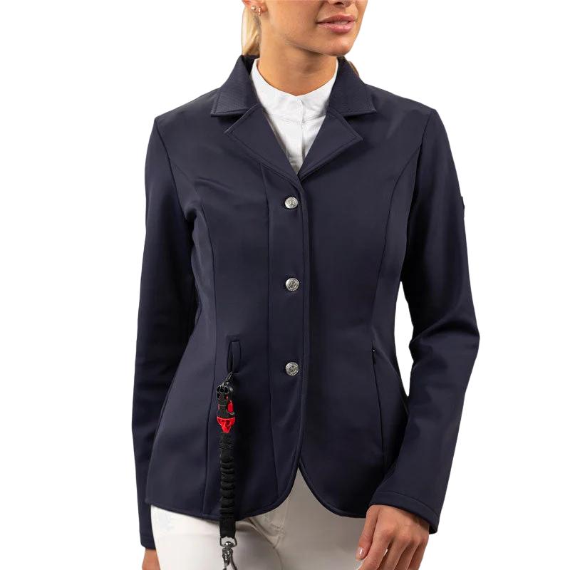 Harcour - Pack veste de concours femme Kanji compatible airbag marine + Airbag