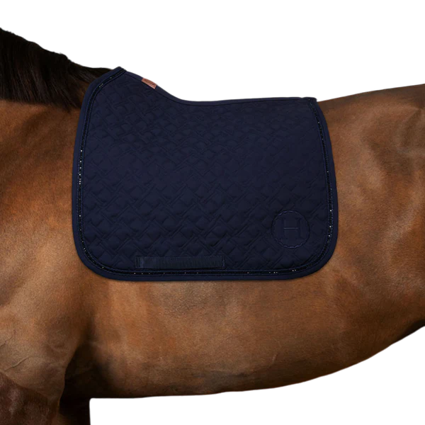 Harcour - Tapis de dressage Saphir marine