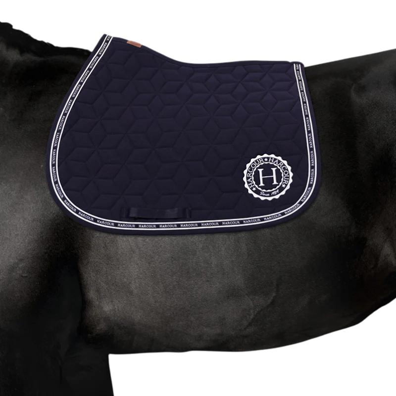 Harcour - Tapis de selle Blake marine