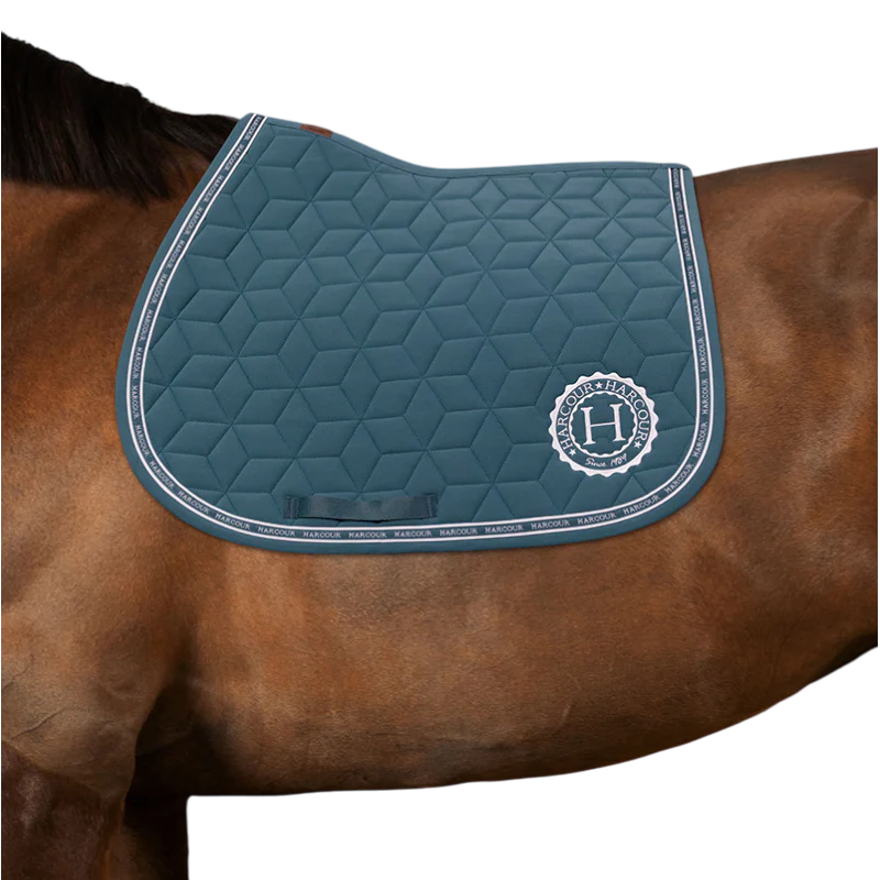 Harcour - Tapis de selle Blake paon