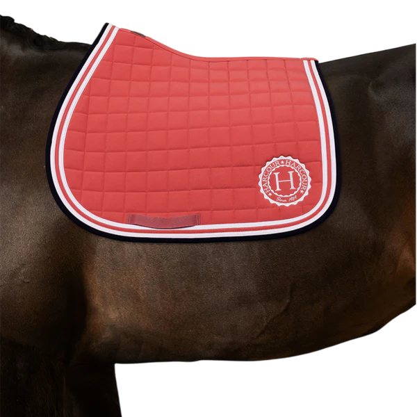 Harcour - Tapis de selle Soft pamplemousse