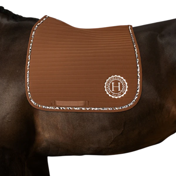 Harcour - Tapis de dressage Kassandre cognac