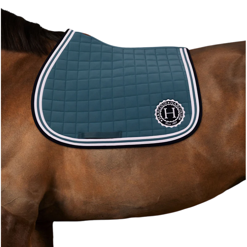 Harcour - Tapis de selle Soft paon