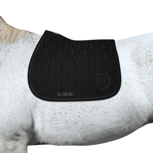 Harcour - Tapis de selle Vaillant noir