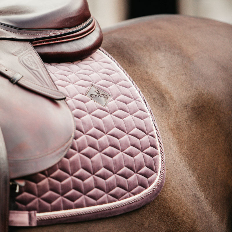 Kentucky Horsewear - Tapis de selle Velvet Jumping Parme