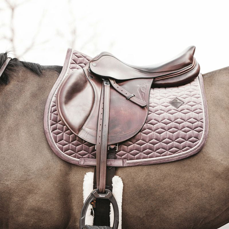 Kentucky Horsewear - Tapis de selle Velvet Jumping Parme