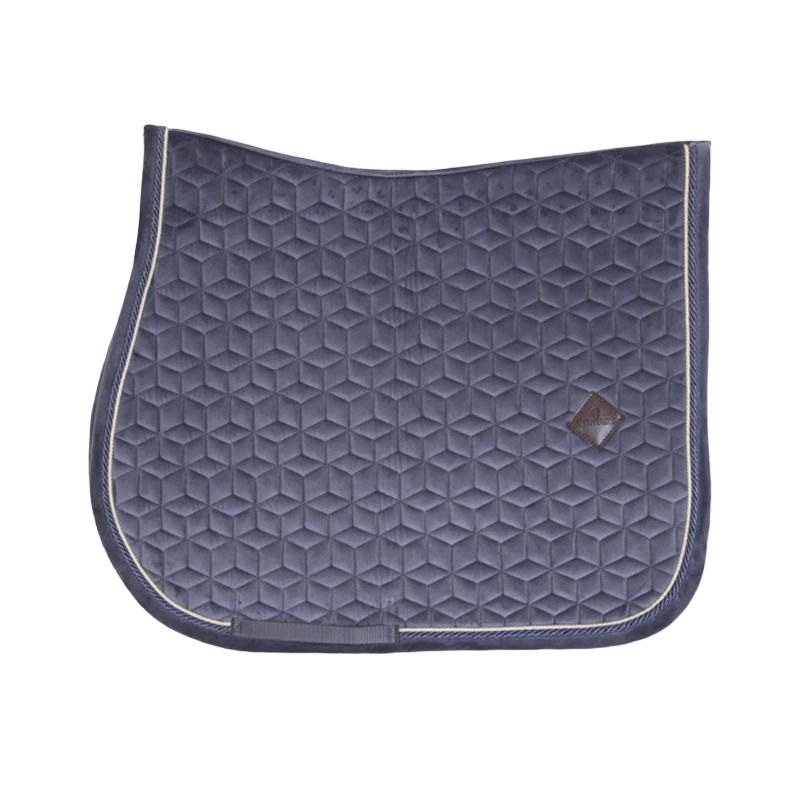 Kentucky Horsewear - Tapis de selle Velvet Jumping Violet