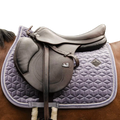 Kentucky Horsewear - Tapis de selle Velvet Jumping Violet