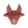 Kentucky Horsewear - Bonnet anti-mouches Wellington 3D Logo corde fuchsia