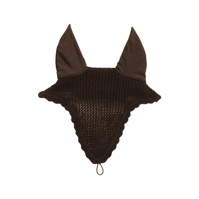 Kentucky Horsewear - Bonnet anti-bruit long brun
