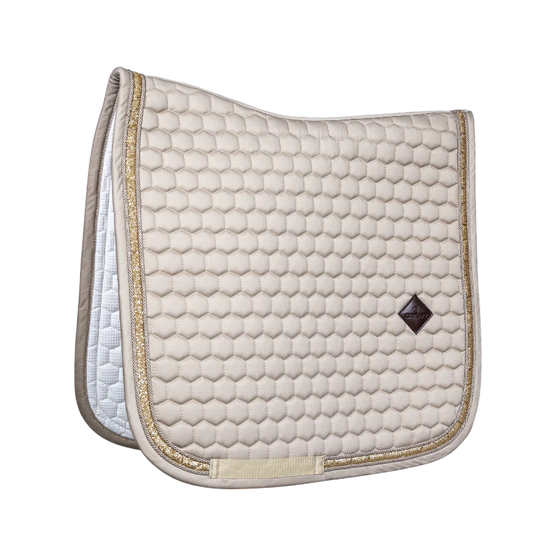 Kentucky Horsewear - Tapis de dressage Glitter Band beige