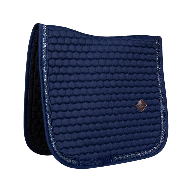 Kentucky Horsewear - Tapis de dressage Glitter Band marine