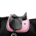 Kentucky Horsewear - Tapis de dressage Glitter Band rose