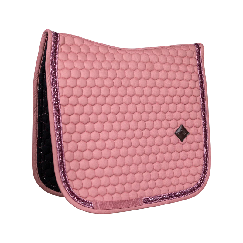 Kentucky Horsewear - Tapis de dressage Glitter Band rose