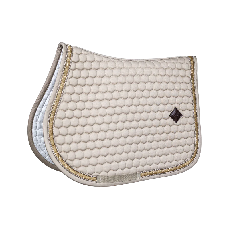 Kentucky Horsewear - Tapis de selle Glitter Band beige