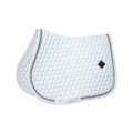 Kentucky Horsewear - Tapis de selle Glitter Band blanc/ argent