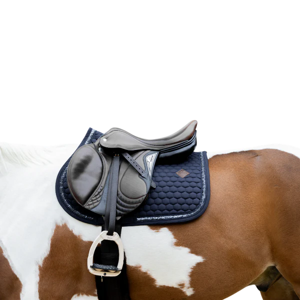 Kentucky Horsewear - Tapis de selle Glitter Band marine