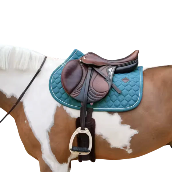 Kentucky Horsewear - Tapis de selle Melange vert emeraude
