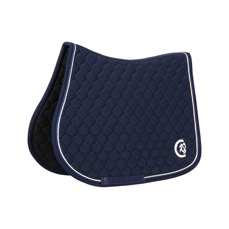 Kentucky Horsewear - Tapis de selle 3D logo Onion Quilt marine