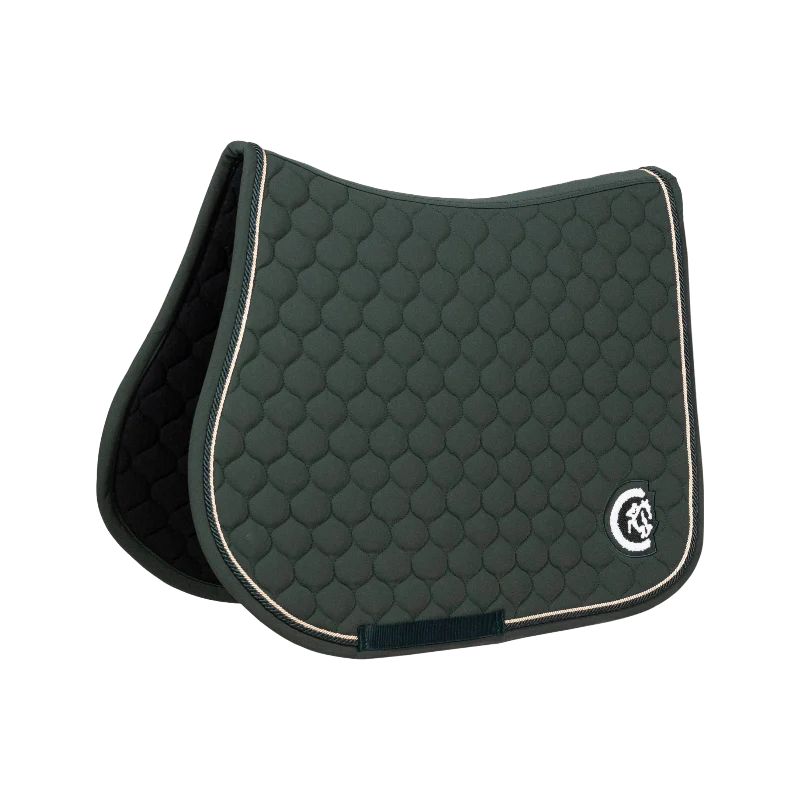 Kentucky Horsewear - Tapis de selle 3D logo Onion Quilt vert sapin