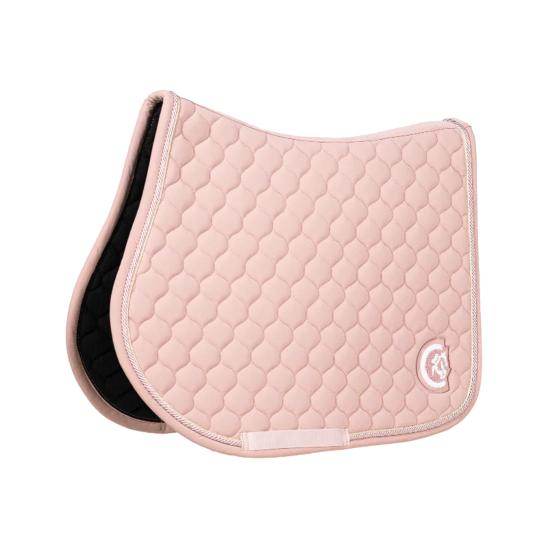 Kentucky Horsewear - Tapis de selle 3D logo Onion Quilt vieux rose
