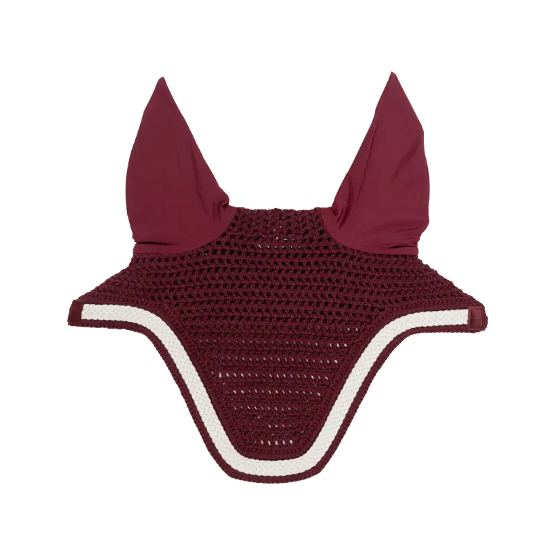 Kentucky Horsewear - Bonnet pour chevaux Wellington Plaited Cord bordeaux