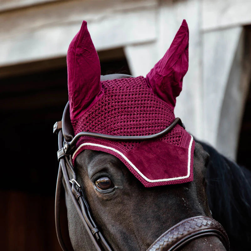 Kentucky Horsewear - Bonnet Wellington velvet bordeaux