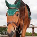 Kentucky Horsewear - Bonnet Wellington velvet vert foncé