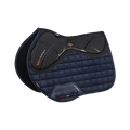 LeMieux - Tapis de selle Square X-Grip Silicone EuroJump marine