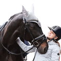 Equestrian Stockholm - Bonnet pour cheval Crystal Grey