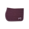 Pénélope - Tapis de selle PL-Tek prune