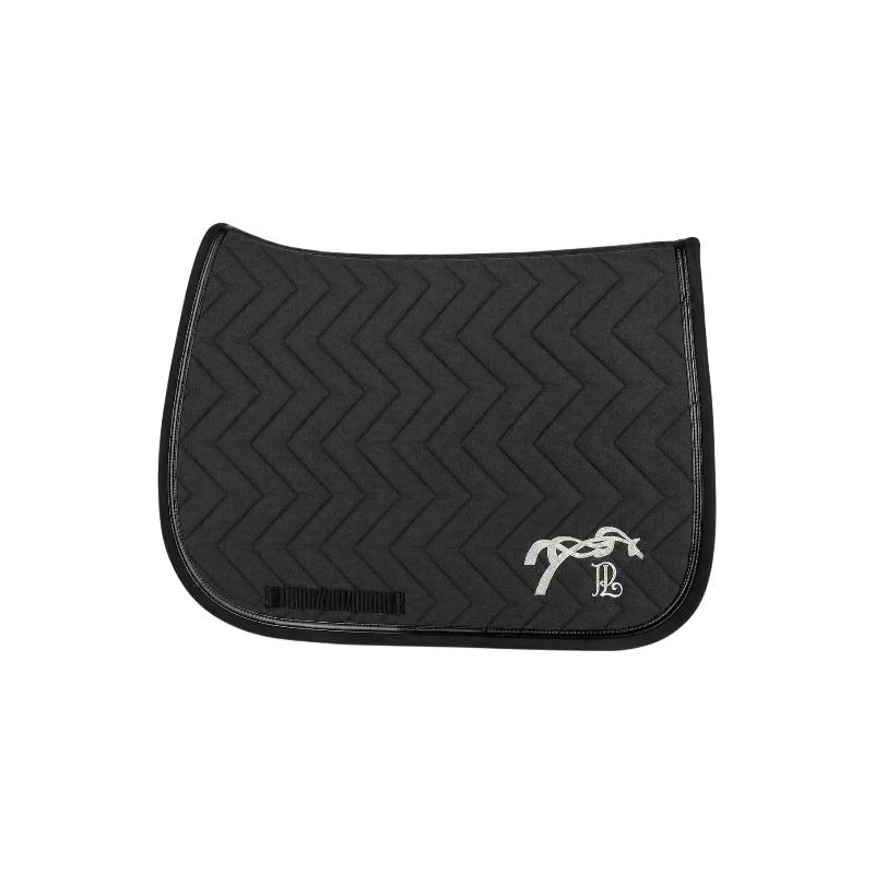 Pénélope - Tapis de selle PL-Tek gris chiné