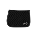 Pénélope - Tapis de selle Velours noir