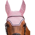 Pénélope - Bonnet pour chevaux Diamant rose pâle/marine