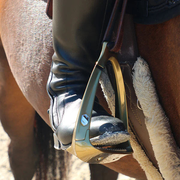 Samshield - Étriers Shield'rup champagne brossé