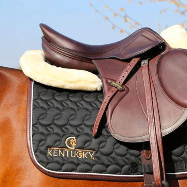 Kentucky Horsewear - Tapis de selle noir avec logo
