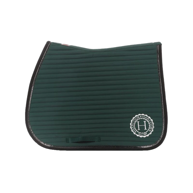 Harcour - Tapis de selle Karembar vert jungle