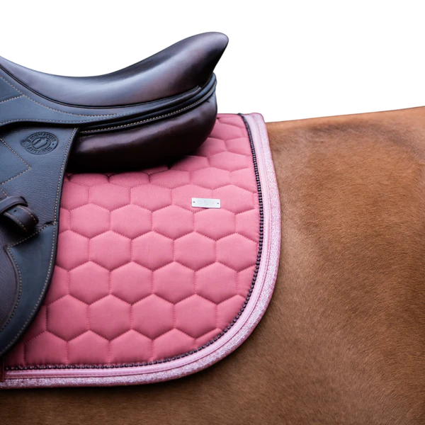 GEM - Tapis de selle Atlas vieux rose