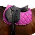 GEM - Tapis de selle Love violet