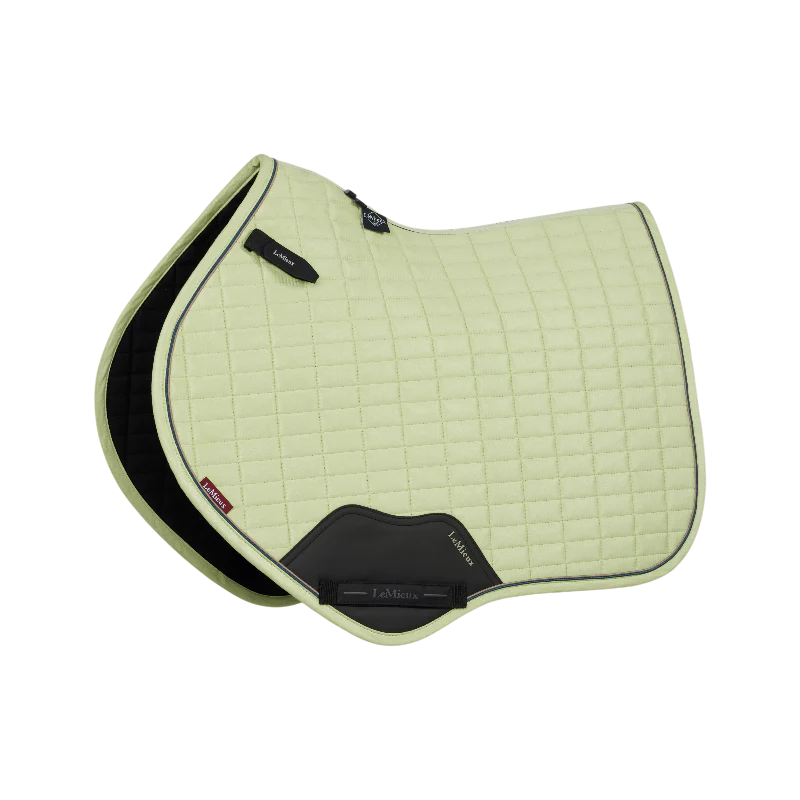 LeMieux - Tapis de selle Suede Close Contact macaron