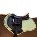 LeMieux - Tapis de selle Suede Close Contact macaron