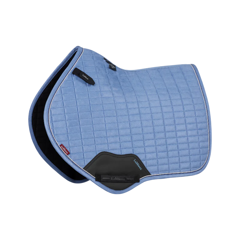 LeMieux - Tapis de selle Suede Close Contact powder blue