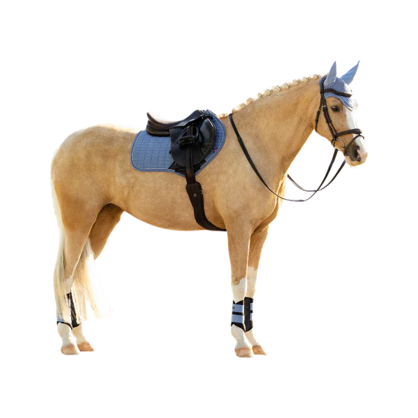 LeMieux - Tapis de selle Suede Close Contact powder blue