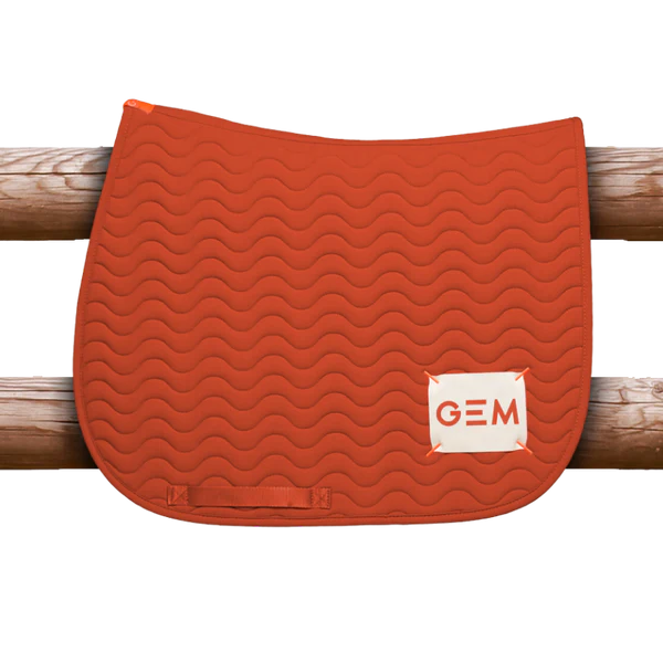 GEM - Tapis de selle Touc Touc brique