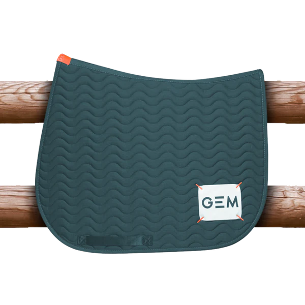 GEM - Tapis de selle Touc Touc dark sea green