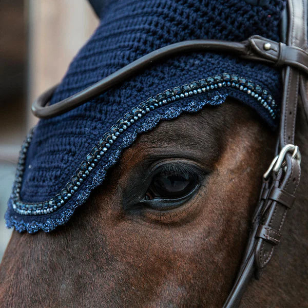 Kentucky Horsewear - Bonnet Wellington Stone & Pearl marine