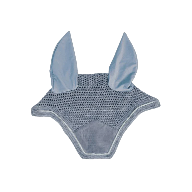 Kentucky Horsewear - Bonnet Wellington velvet bleu ciel