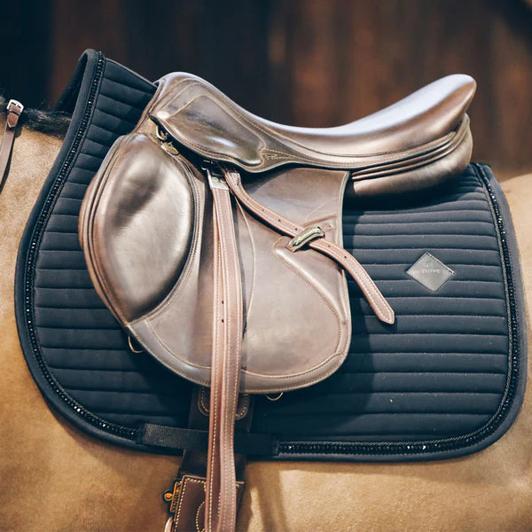 Kentucky Horsewear - Tapis de selle Pearls noir