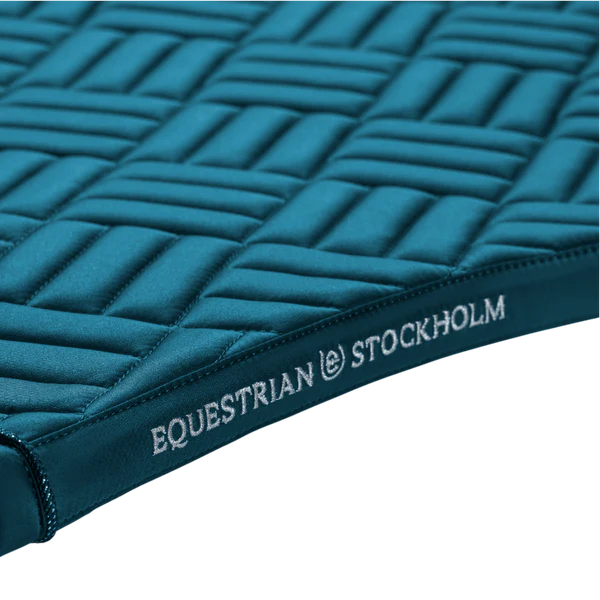 Equestrian Stockholm - Tapis de dressage Modern Teal Blue