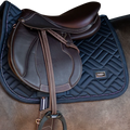 Equestrian Stockholm - Tapis de selle Modern midnight blue